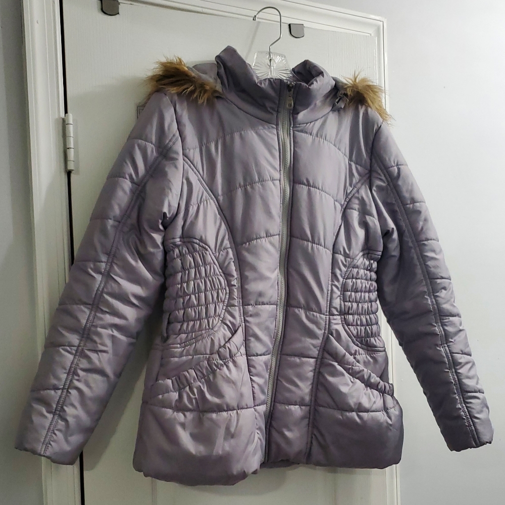 Gray Jacet with Hood